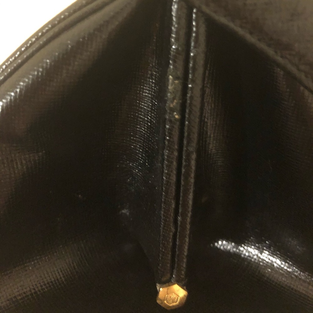 Koret Vintage Goatskin Leather Small Black Bag - Picture 11 of 12